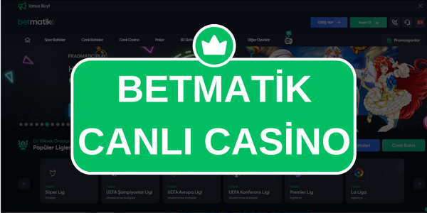 Betmatik Canlı Casino